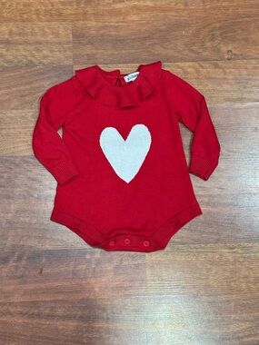 Girlhood - Red Heart Knit One-Piece
